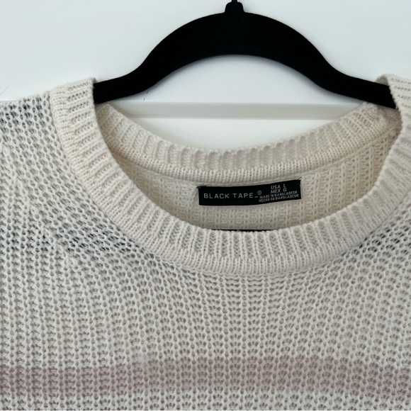 SOFT STRIPED SWEATER by Black Tape - Picture 4 of 4
